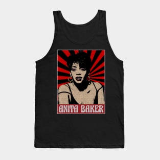 Anita Baker 80s Pop Art Tank Top